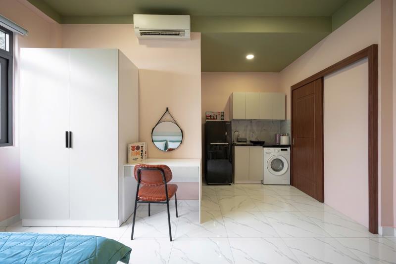 Cho thuê căn hộ full nội thất mới 100% ngay ngã tư hàng xanh tiện đi thị nghè, điện biên phủ, q1, q3, phú nhuận - 2