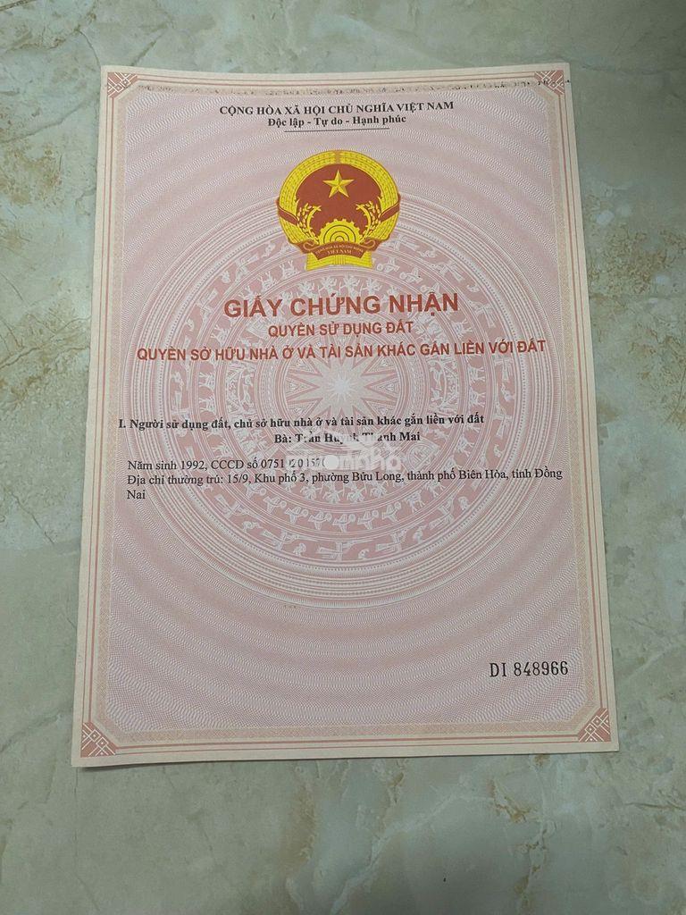 Bán gấp nhà cấp 3, dt 111 m2. giá 4,8 tỷ. đ. huỳnh văn nghệ, biên hòa - 3