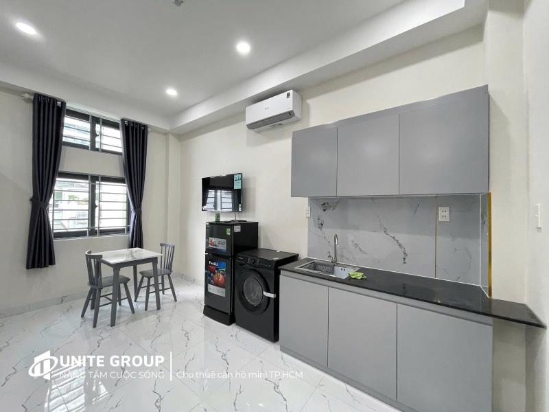 Cho thuê căn hộ full nội thất mới 100% ngay nơ trang long tiện đi chợ bà chiểu, hoàng hoa thám, quận 1, quận 3, phú nhuận - 4