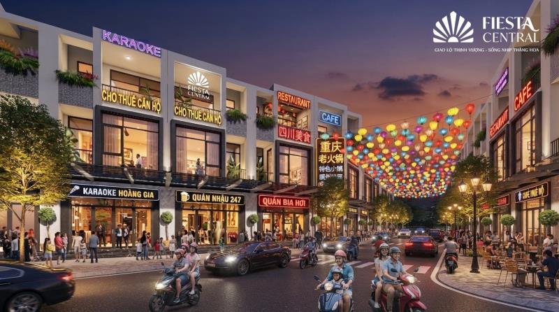 Nhà phố fiesta central – đánh thức tiềm năng, kiến tạo phố thương mại   - 2