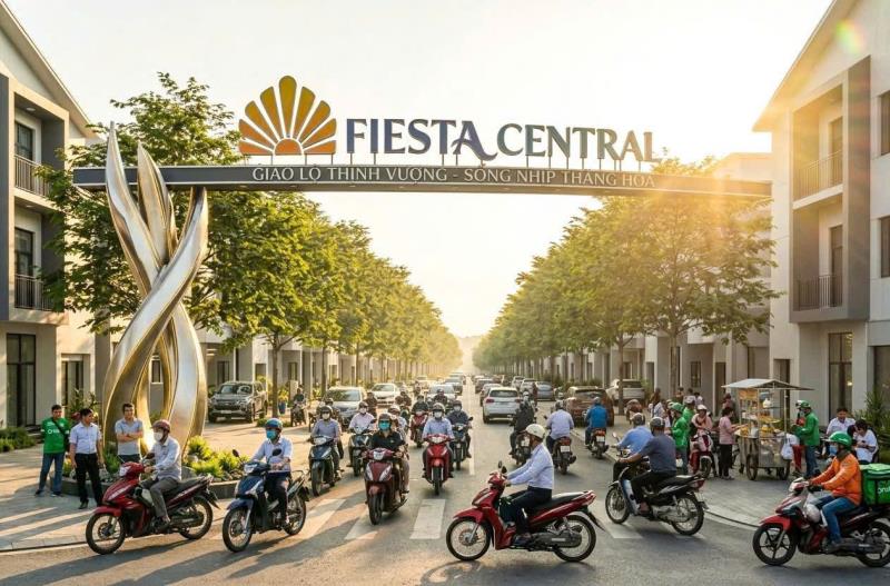 Nhà phố fiesta central – đánh thức tiềm năng, kiến tạo phố thương mại   - 4