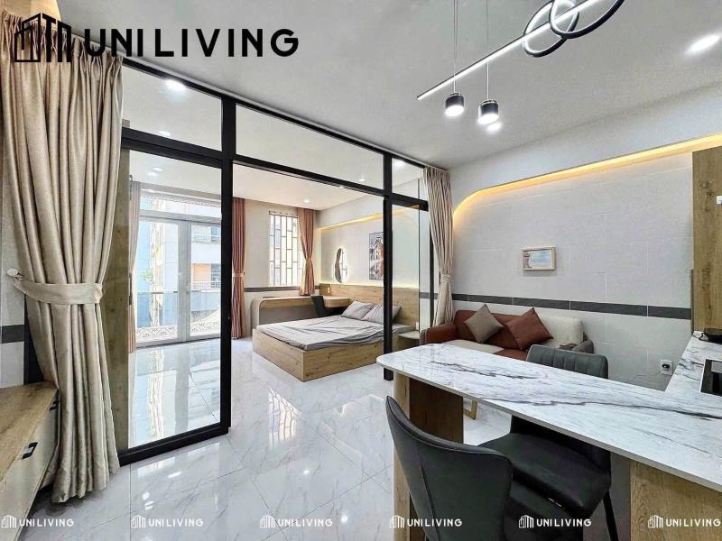 Cho thuê căn hộ 1 phòng ngủ - ban công ngay hoàng hoa thám tiện đi chợ bà chiểu, phan đăng lưu và các quận trung tâm q1, q3, phú nhuận - 2