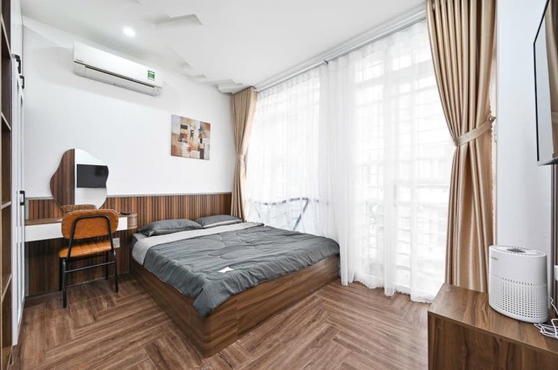 Cho thuê căn hộ 1 phòng ngủ full nội thất trên đường đặng thuỳ trâm tiện đi chợ bà chiểu, lê quang định, phan đăng lưu, q1, q3, phú nhuận - 4