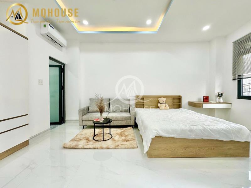 Cho thuê căn hộ dịch vụ 1phong ngủ gần sân bay tsn, gần cv hoàng văn thụ - 2