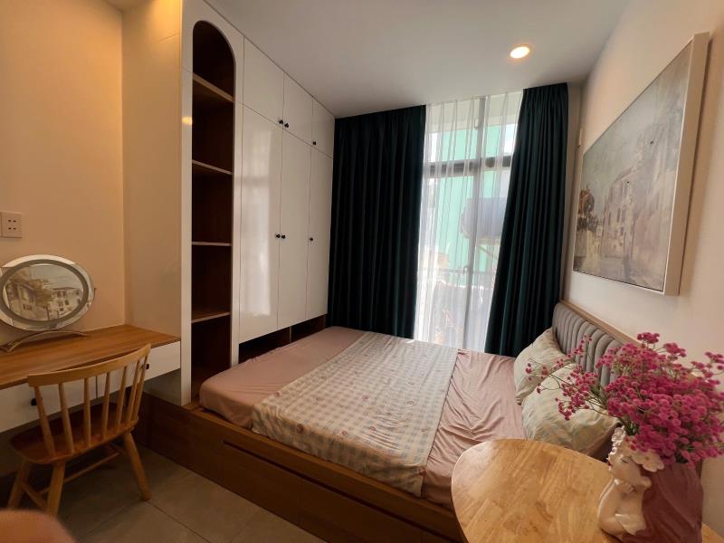Cho thuê căn hộ studio quận 1 - phòng full nội thất - ban công thoáng gần đh ueh viện isp - công viên lê văn tám - 2