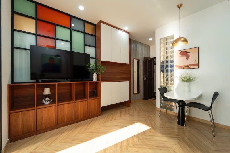🔥 Cho thuê căn hộ 1pn tách bếp – võ thị sáu, quận 1 | ban công lớn – máy giặt riêng – decor hiện đại gần quận 3, bình thạnh, phú nhuận, - 2