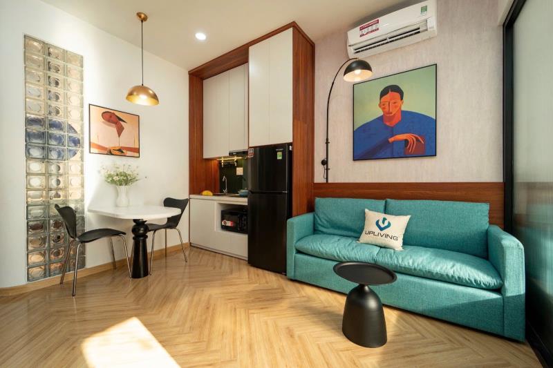 🔥 Cho thuê căn hộ 1pn tách bếp – võ thị sáu, quận 1 | ban công lớn – máy giặt riêng – decor hiện đại gần quận 3, bình thạnh, phú nhuận, - 3
