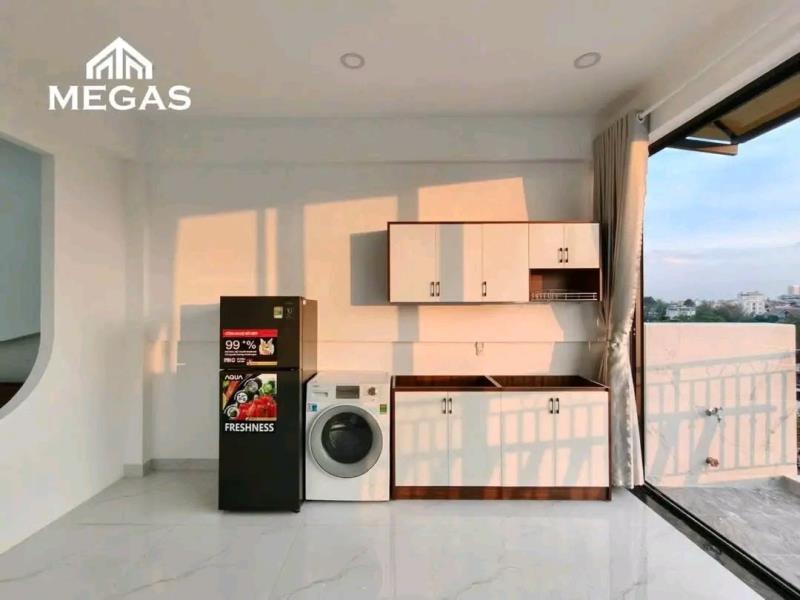 1pn tách bếp ngay chân cầu him lam quận 7 | nhà mới view cực xịn | full nội thất | máy giặt riêng | 24/7 | hầm xe, thang máy, cửa vân tay - 4