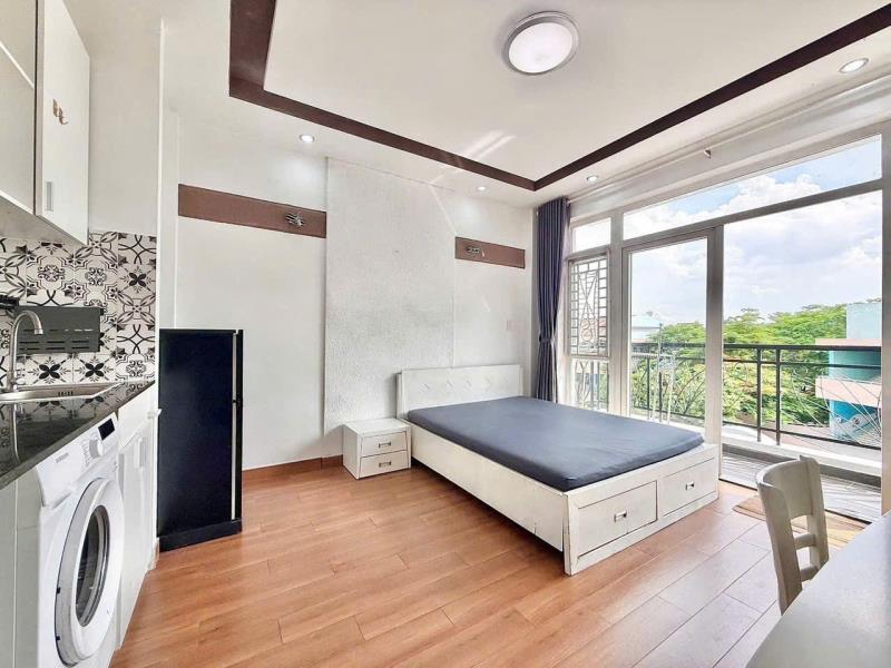 Studio ban công siêu rộng khu vực bình lợi bình thạnh - 4
