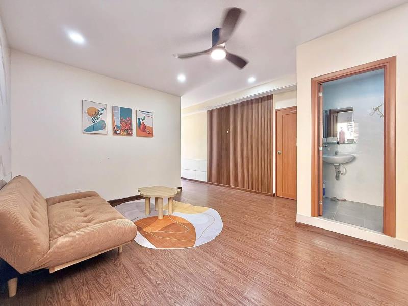 Cho thuê 1pn ban công 45m2 full nội thất ngay ngã tư hàng xanh - cầu thị nghè - thảo cầm viên sg - 2