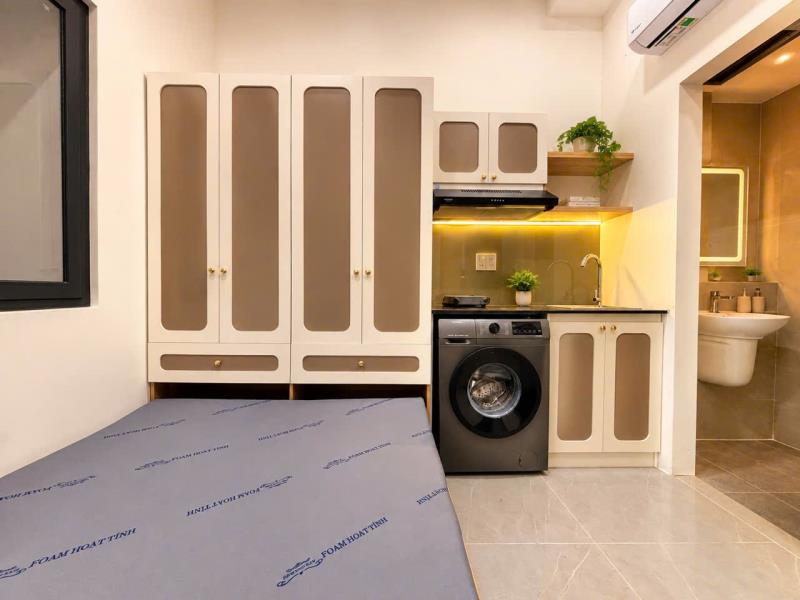 Căn hộ mini full nội thất, máy giặt riêng, cửa sổ trời gần landmark 81 – nguyễn xí, bình thạnh - 4