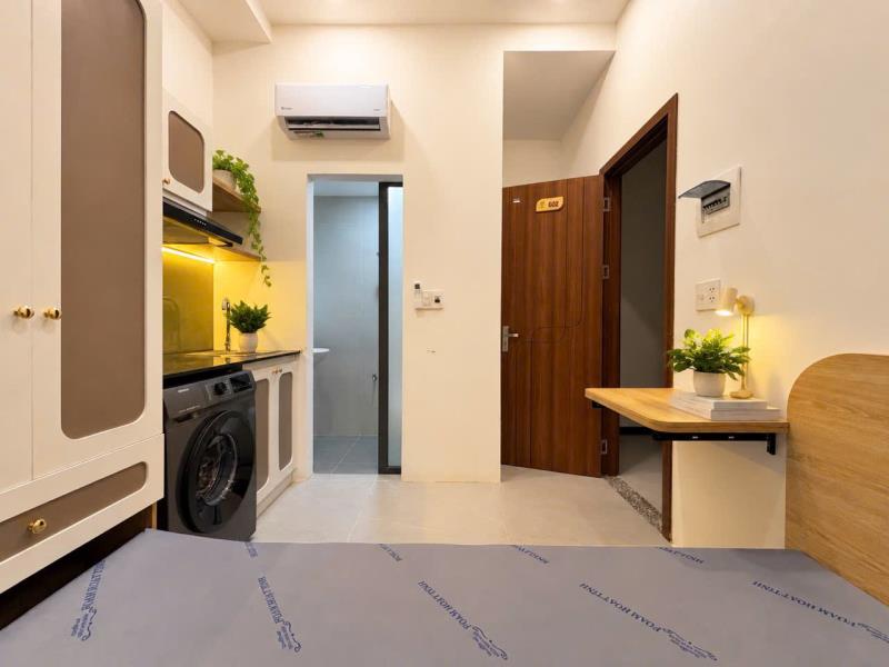 Căn hộ mini full nội thất, máy giặt riêng, cửa sổ trời gần landmark 81 – nguyễn xí, bình thạnh - 3