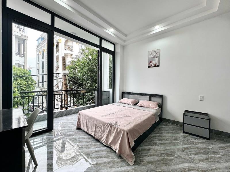 Khai trương căn hộ mới bình thạnh giáp gò vấp, rộng 40m2 ban công lớn full nội thất - 4