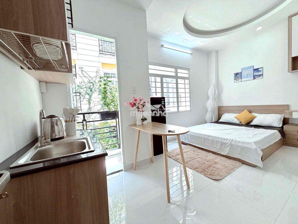 🔥 Studio ban công – full nội thất – nguyễn xí – 2 cửa sổ thoáng - 2