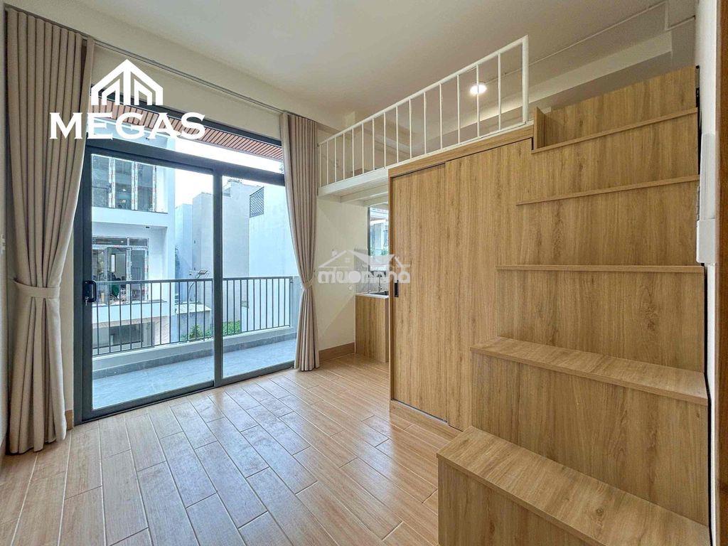 Phòng duplex ban công— ngã tư bình thái - ga metro - đặng văn bi - 2