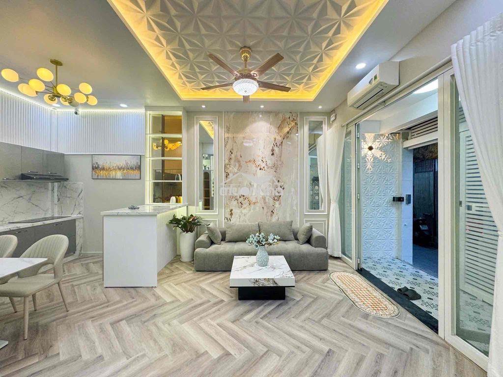 Cho thuê nhà nc đẹp trần văn khánh q7 8.6*7.8 dtsd:135m2 - 2