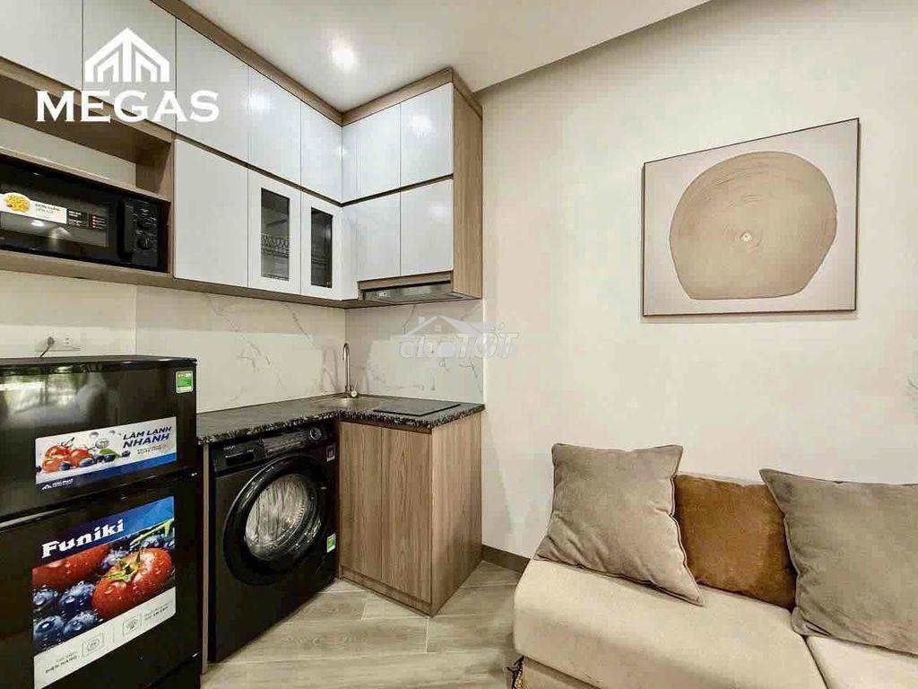 Căn hộ 1 phòng ngủ - tách bếp- ban công ngay emart phan văn trị - 4