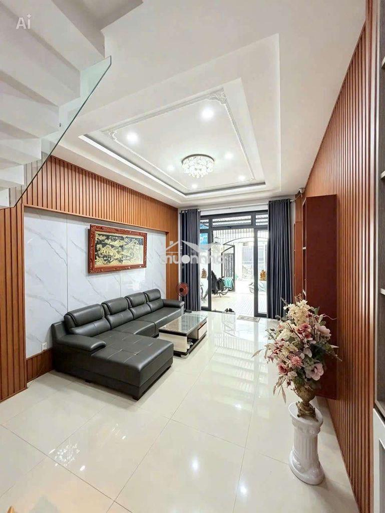 Nhỉnh 5 tỷ xíu nhà phố 4m x 17m. 3 tầng 1/ hẻm nhựa 8m thạnh lộc 29 - 4