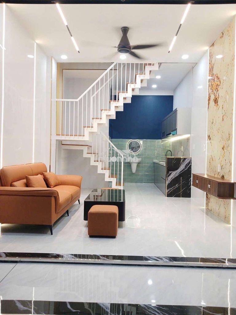 Nhà hẻm lý tuệ sát mặt tiền đường,tân phú,2 tầng_shr vuông vức 30m2 - 2