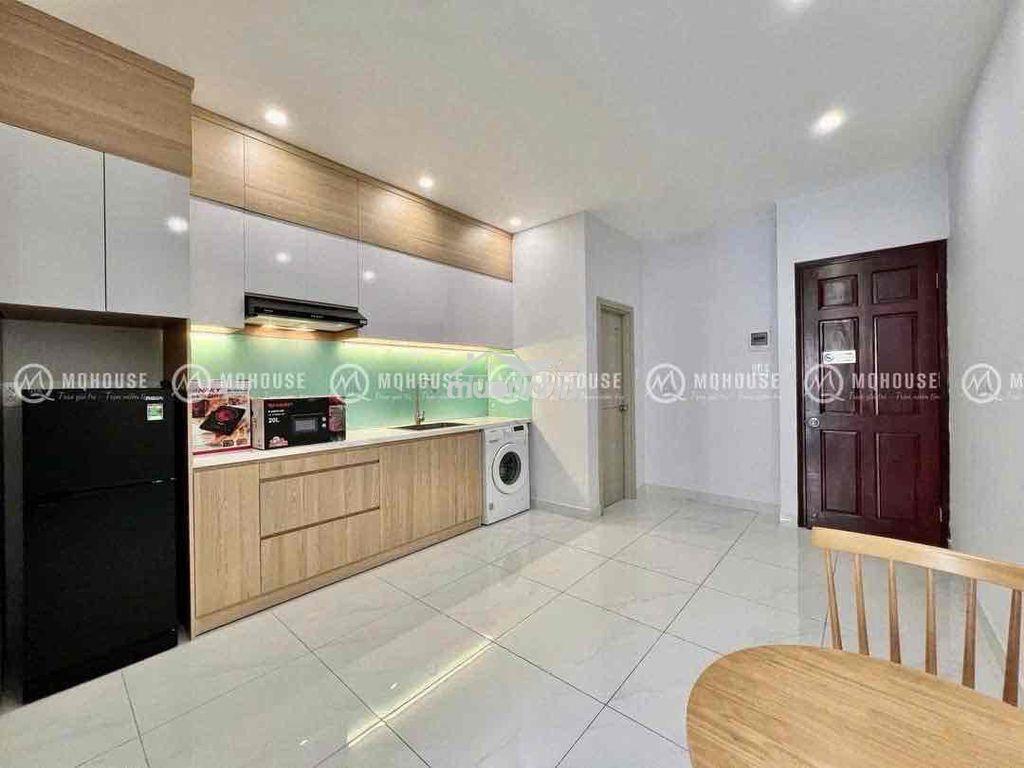 🎉 Studio ban công riêng _ nội thất đầy đủ tại tô ký - cvpm quang trung - 4
