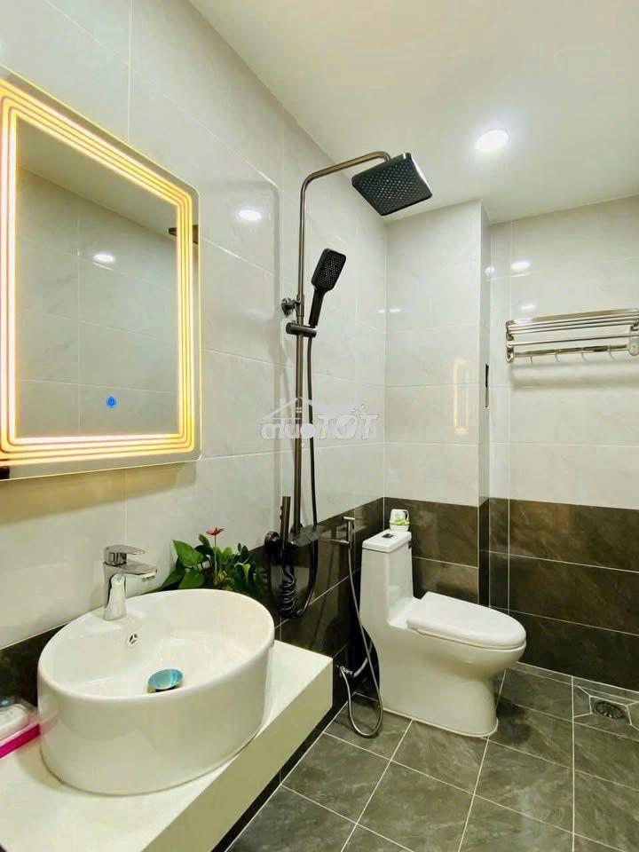 Nhà full nội thất💎hẻm thống nhất,p15💎4,3❌10m 💎4 lầu_ 4pn 3wc- - 3