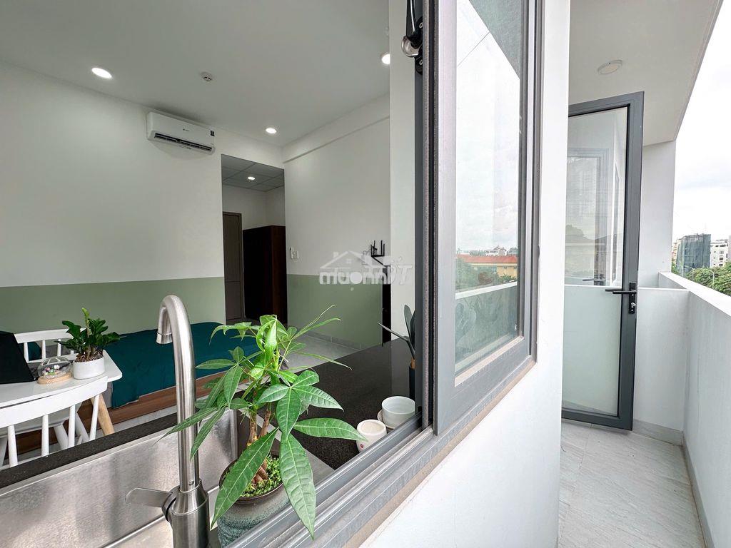 Studio full nội thất mới keng tách bếp ban công riêng - đảo kim cương - 3