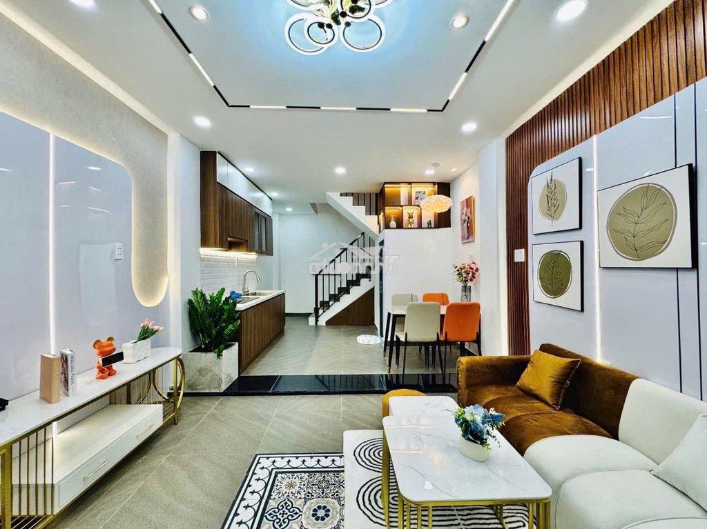 5.69 tỷ - nhà bình thạnh - 30m2 - 3 tầng 2pn 3wc - hẻm xe hơi - 4