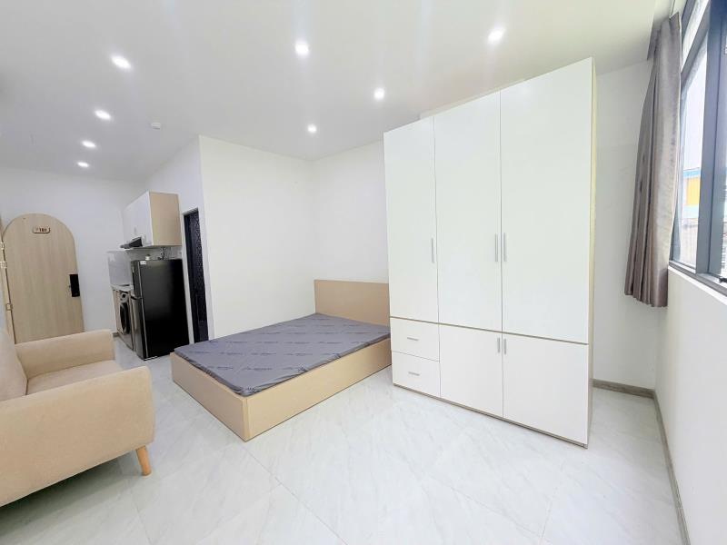 Cho thuê studio ban công - máy giặt riêng gần nhà thờ tân định, thảo cầm viên, công viên lê văn tám - 3