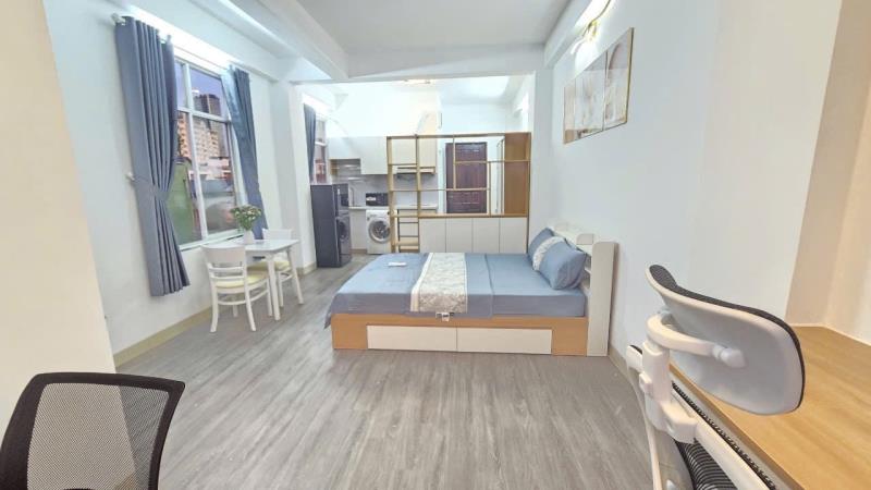 Căn hộ cao cấp 1 phòng ngủ bình thạnh, full nội thất, thoáng mát, rộng rãi, gần nguyễn hữu cảnh, q1, q2 - 3