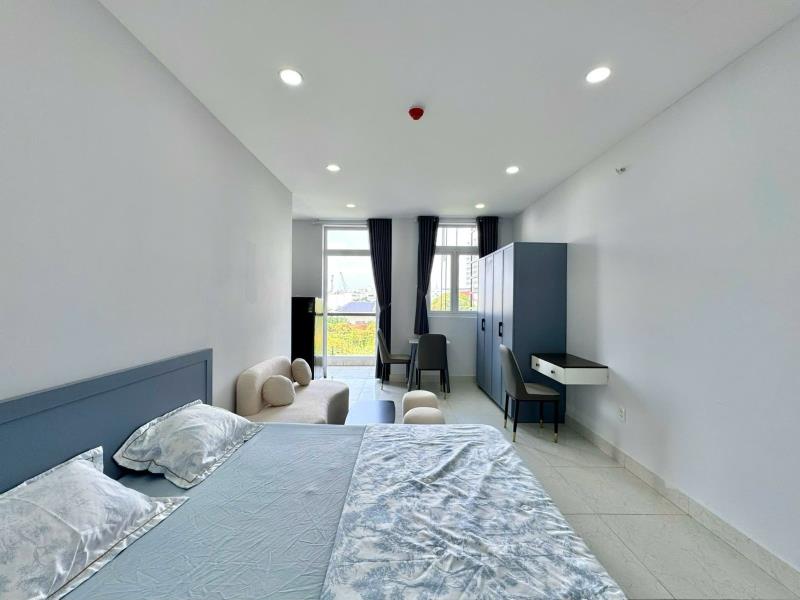 Căn hộ 1pn full nội thất có ban công view đẹp và rộng tại đặng thùy trâm - 3