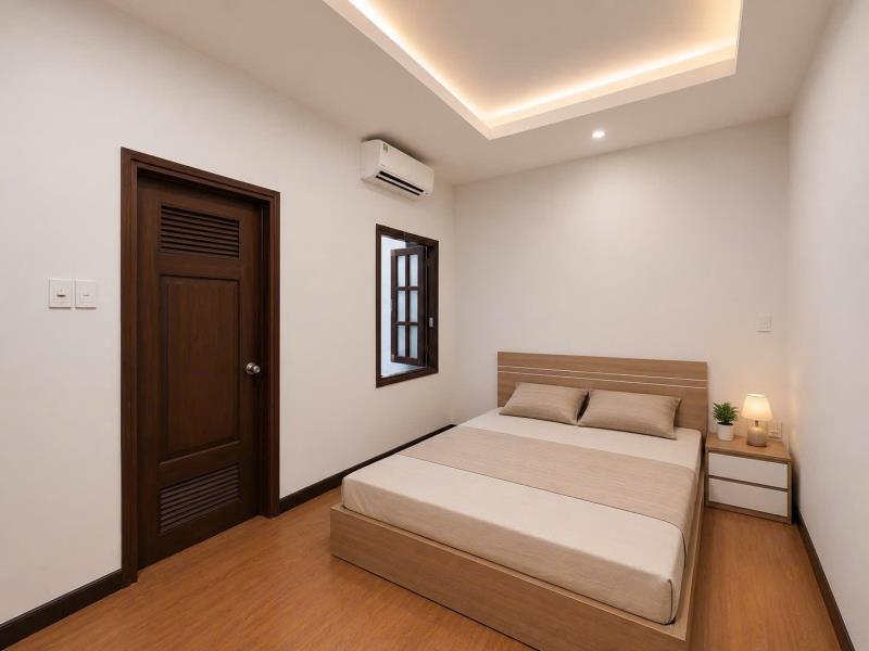 Cho thuê căn hộ 1pn cực rộng, cửa sổ lớn, máy giặt riêng – bình thạnh gần hàng xanh, uef, ftu2, uth - 2