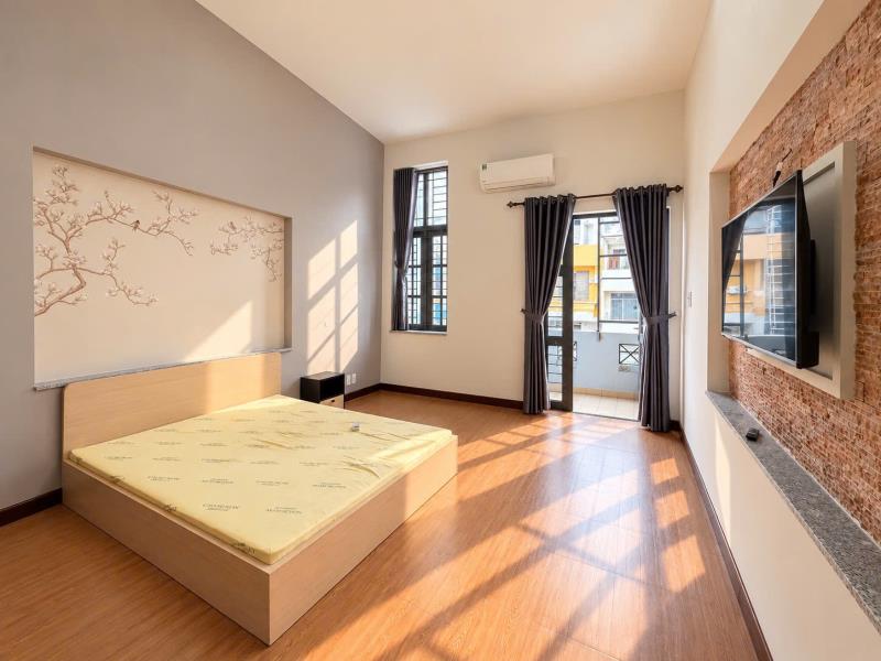 Cho thuê căn hộ 1pn 60m², ban công siêu thoáng, tách bếp, máy giặt riêng – đinh bộ lĩnh, bình thạnh | gần uef, ftu2, uth - 2