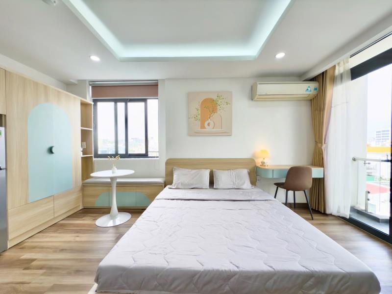 Cho thuê căn hộ ban công mới ngay đường số 77, tân quy kế bên lotte mart - 3