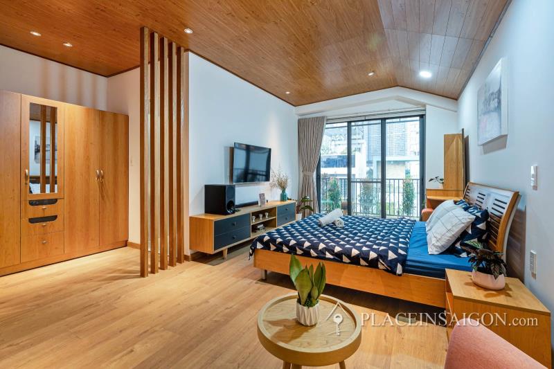 Cho thuê căn hộ 1pn - 50m2 - tách bếp - ban công - giáp q1,q2 - ung văn khiêm - bình thạnh - 3