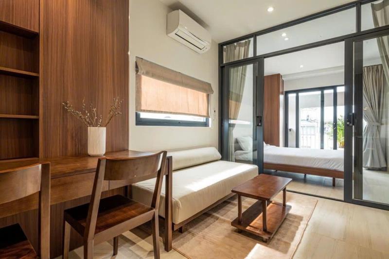 Căn hộ 1 phòng ngủ - ban công trên đường đào duy anh tiện đi sân bay, quận 3, bình thạnh - 3