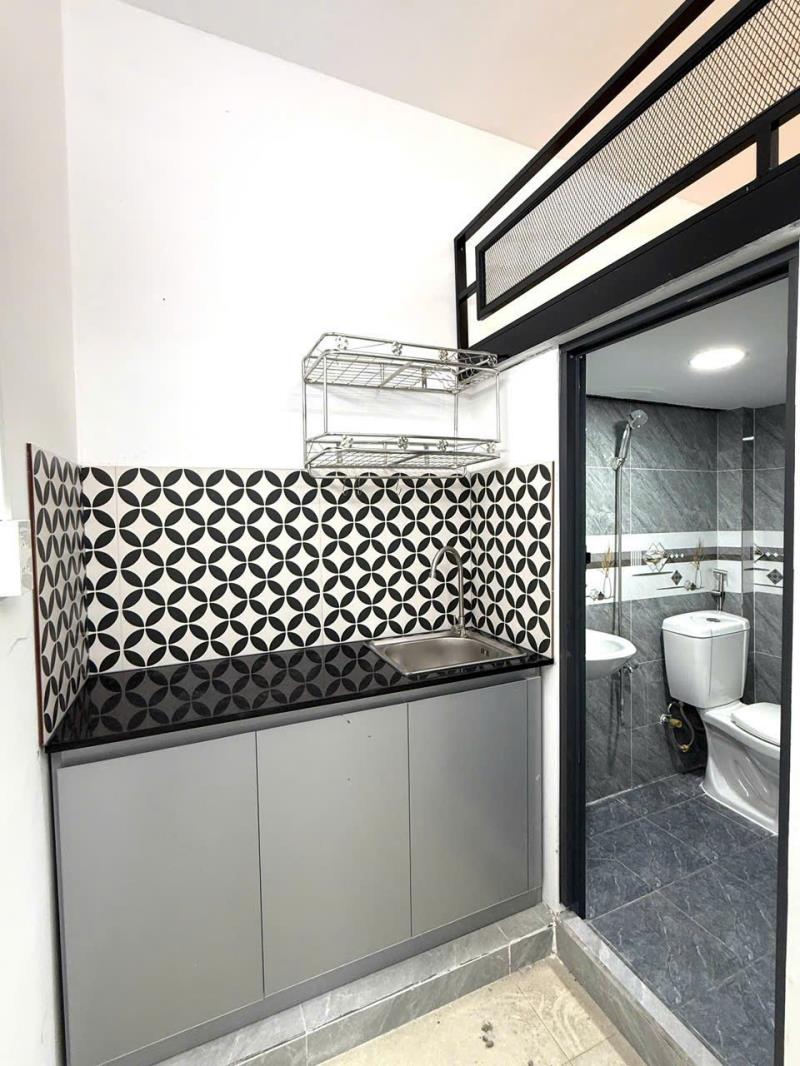 Phòng duplex rộng 25m2_gác cao_có cửa sổ_đường chu văn an_gần hutech_văn lang_iuh_uef_ngã tư hàng xanh - 4