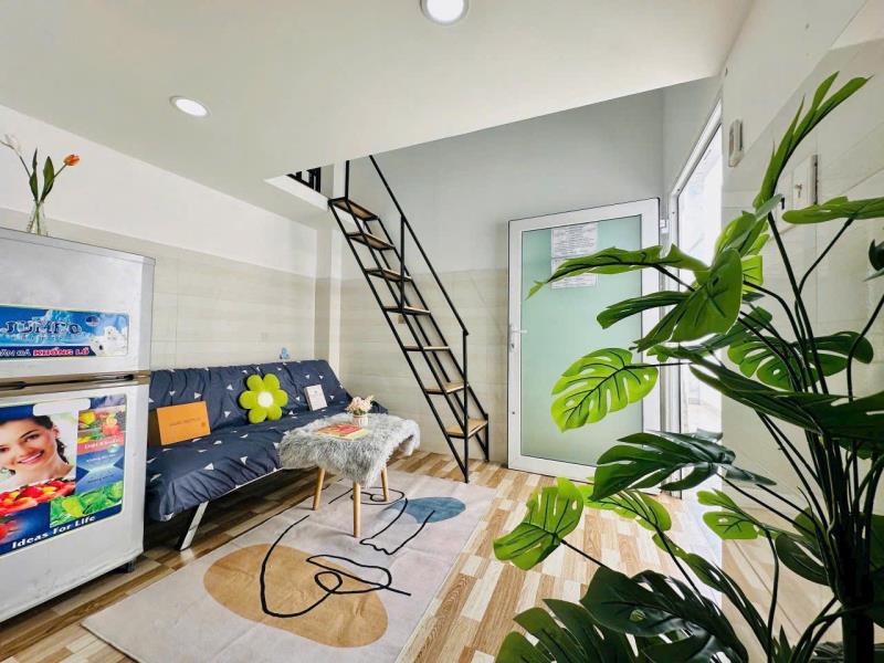 Phòng trọ gác tân bình duplex gần đại học văn hiến - 2