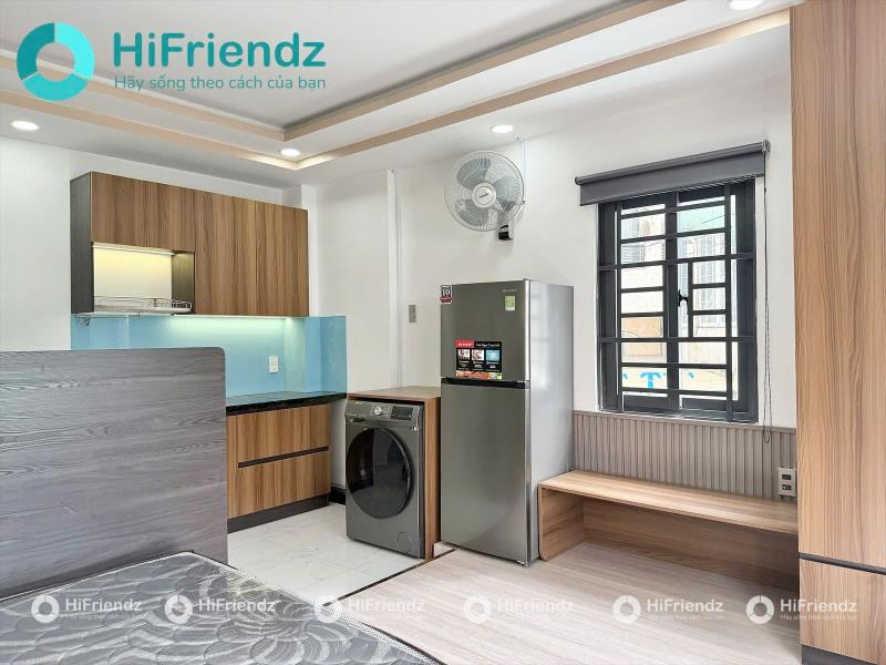 Cho thuê căn hộ máy giặt riêng tại lê thị riêng quận 1 - 2