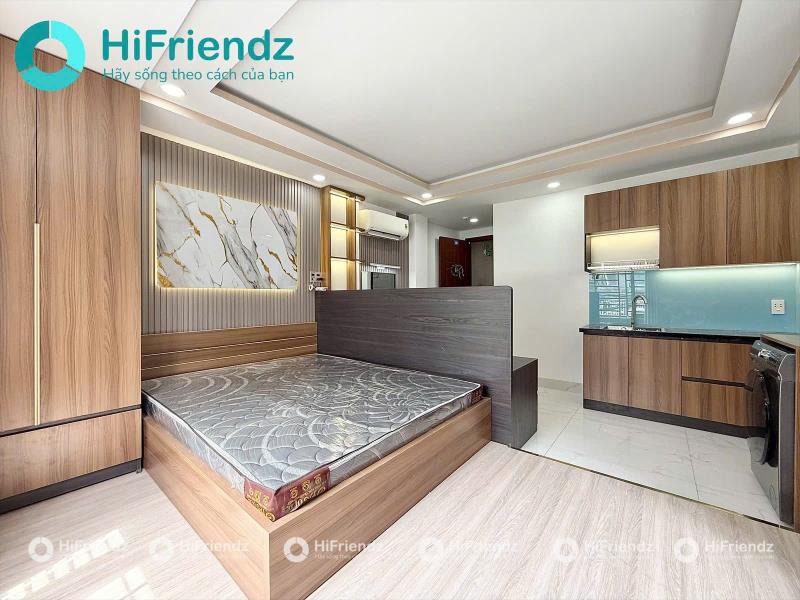 Cho thuê căn hộ máy giặt riêng tại lê thị riêng quận 1 - 4