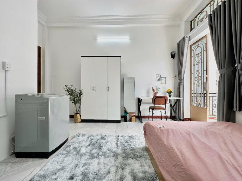 ✨Cho thuê căn hộ - 35m² - có ban công – full nội thất – máy giặt riêng – gần ngã tư hàng xanh ✨ - 2
