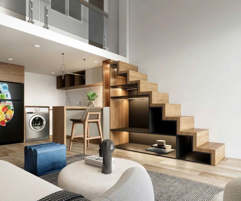 Phòng trọ dạng gác cho sinh viên giá rẻ - nội thất đầy đủ - gần âu cơ, tân quý, gò dầu, tân kỳ tân quý, aeon tân phú - 3