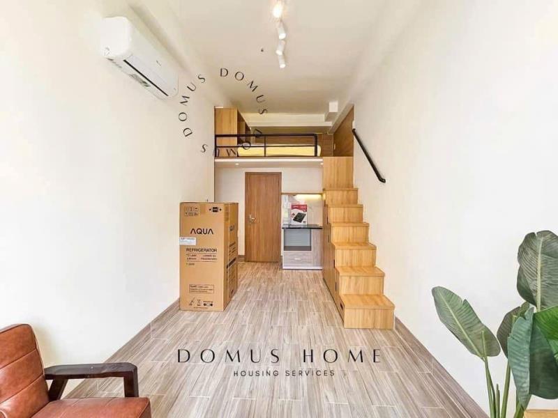 Cho thuê căn hộ duplex ban công - full nội thất - gần lotte, tdtu - 2
