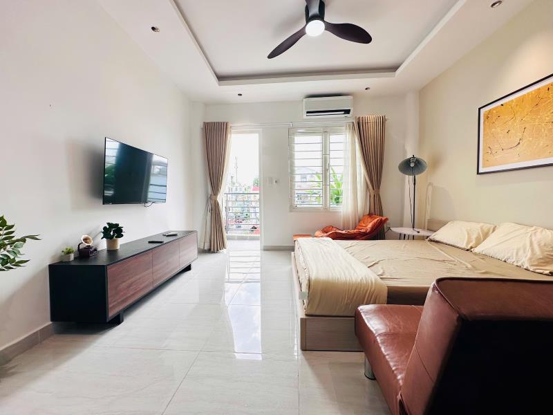 Phòng mới 50m2 tách bếp full nội thất ngay hàng xanh giáp quận 1,2- xô viết nghệ tĩnh, bình thạnh - 2