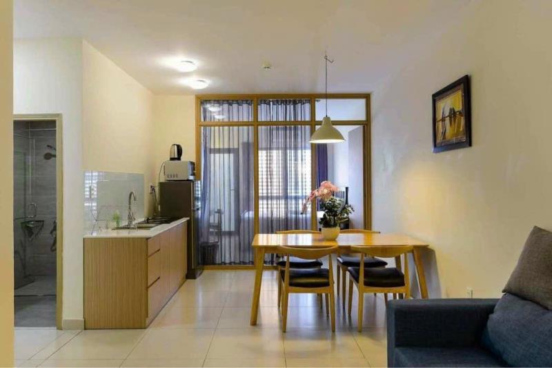 Cho thuê căn hộ 1 phòng ngủ phòng khách rộng chợ bến thành, takashimaya, bùi viện - 2