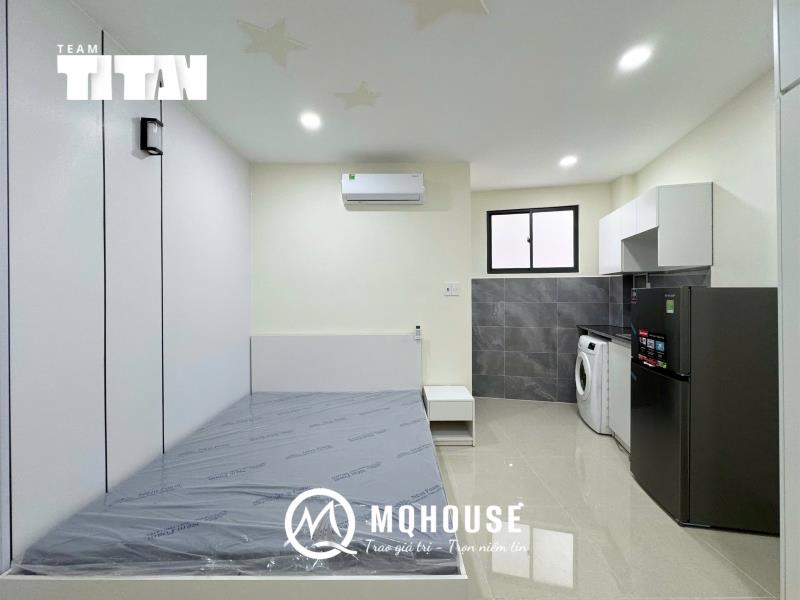 Cho thuê căn hộ full nội thất có máy giặt riêng - lê trực - quận bình thạnh - 2
