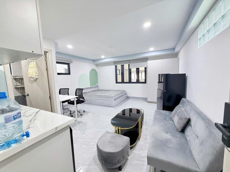 🔥 Khai trương căn hộ mới đầy đủ nội thất thiết kế sang trọng - gần chợ bà chiểu - bùi đình túy - bình thạnh  - 2