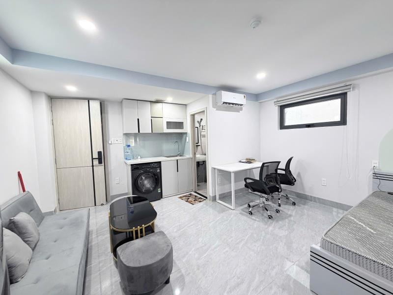 🔥 Khai trương căn hộ mới đầy đủ nội thất thiết kế sang trọng - gần chợ bà chiểu - bùi đình túy - bình thạnh  - 3