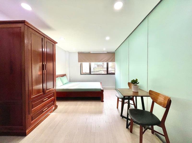 Phòng studio bancon thoáng full nội thất tại phan xích long gần công viên hoàng văn thụ phú nhuận - 3
