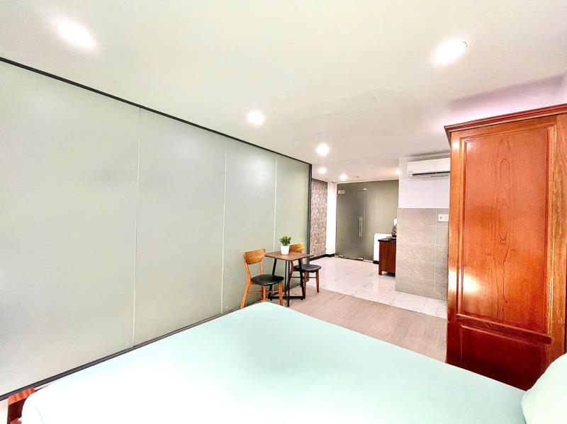 Phòng studio bancon thoáng full nội thất tại phan xích long gần công viên hoàng văn thụ phú nhuận - 4