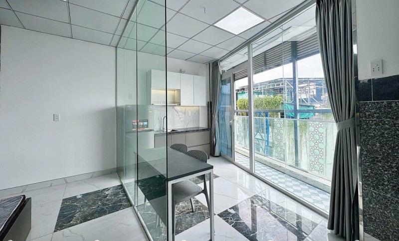 Cho thuê căn hộ 1pn 40m², ban công, máy giặt riêng, mới 100% – phú nhuận ngay phan xích long & chợ bà chiểu - 3